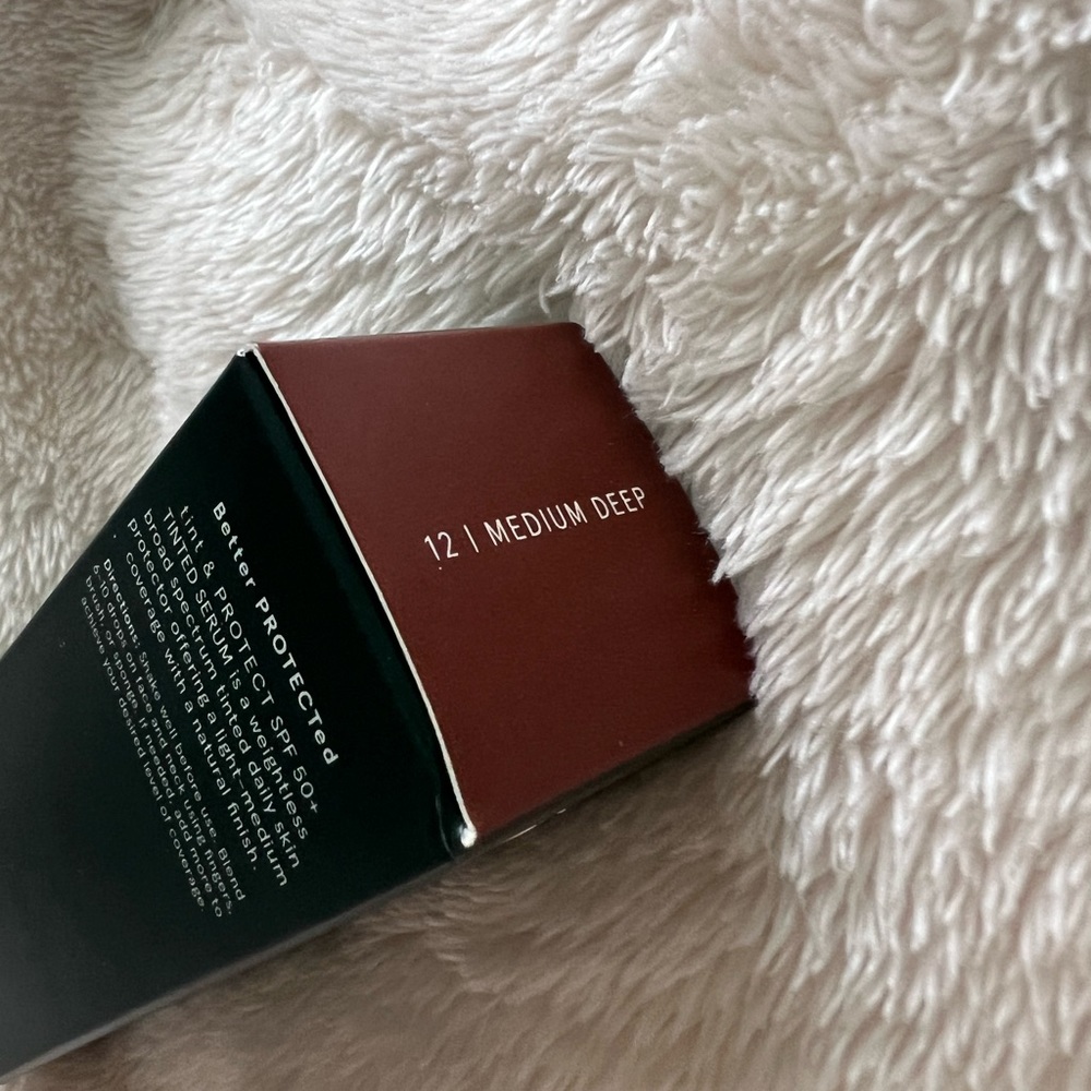 ciele tint & PROTECT tinted serum foundation- Shade 12 Medium Deep - Brand New